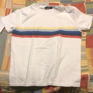 Rainbow shirt from brandy Melville